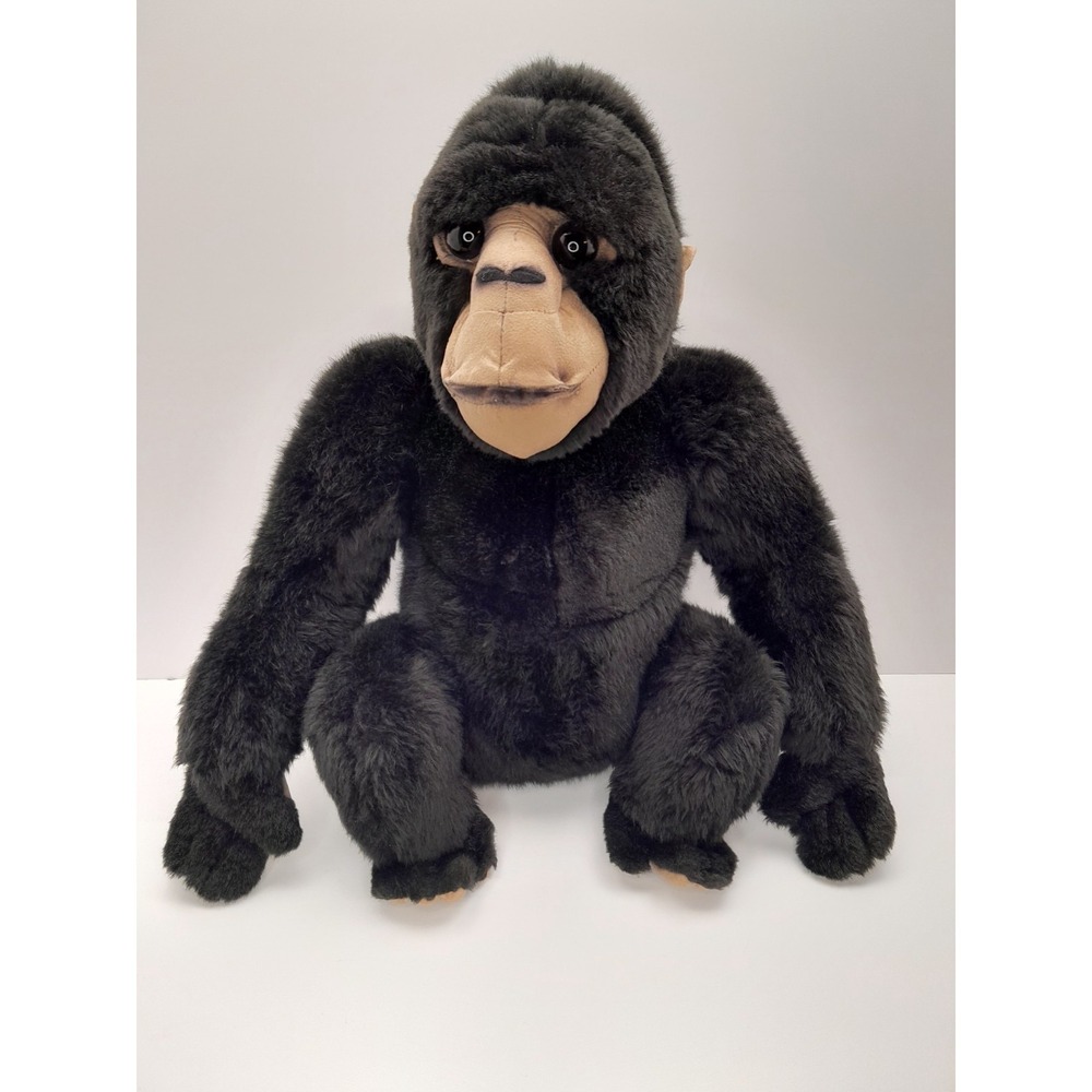 Animal Alley Toys R Us Plush Gorilla 17" Silverback Realistic Stuffed Animal Toy